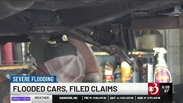 Flood-damaged cars often considered totaled