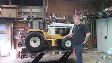 Stock garden tractor pulling for beginners
