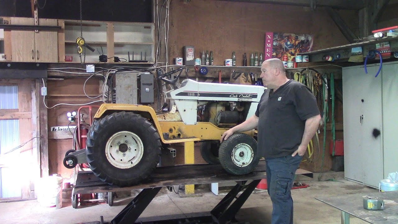 Stock garden tractor pulling for beginners