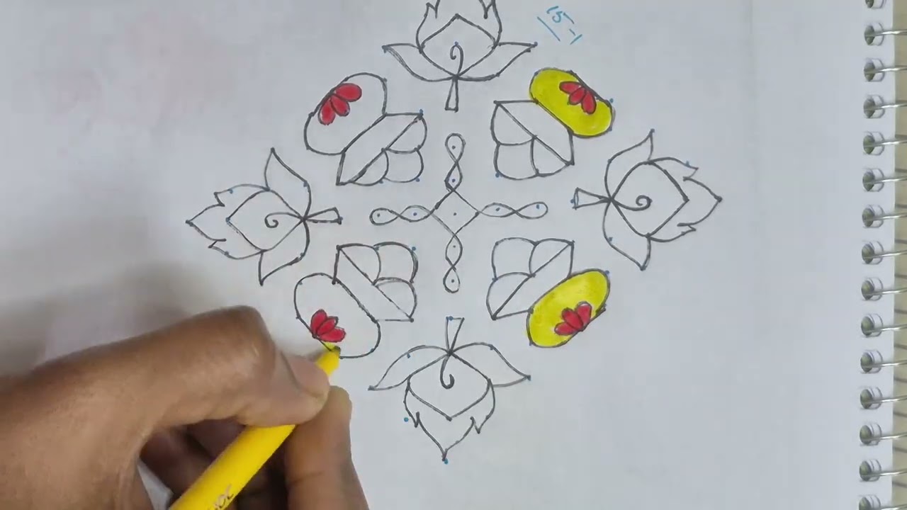 15-1 Dot's Sankranti Rangoli