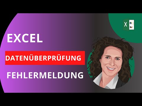 Excel Datenüberprüfung Fehlermeldung