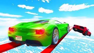 Can You Survive The 1,000 MILE TIGHTROPE?! (GTA 5 Funny Moments)