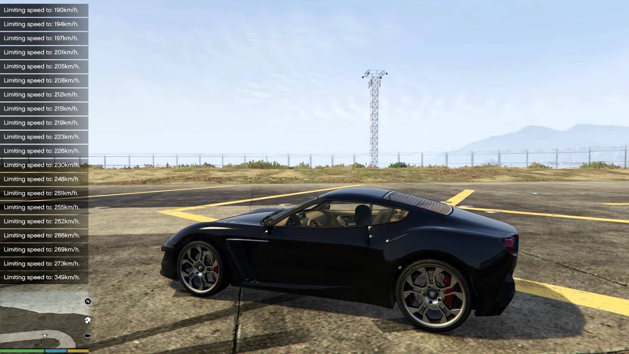 GTA 5 PC MODS SPEED LIMITER YouTube