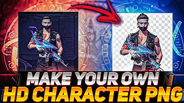 HOW TO MAKE YOUR OWN HD CHARACTER PNG 🤓 IN PS CC || @anzx_dzns
