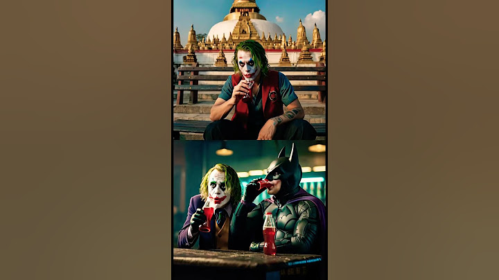 Joker Batman drinking juice #batman #joker #ai #chickenbanana #viralvideo #ytshorts #shorts