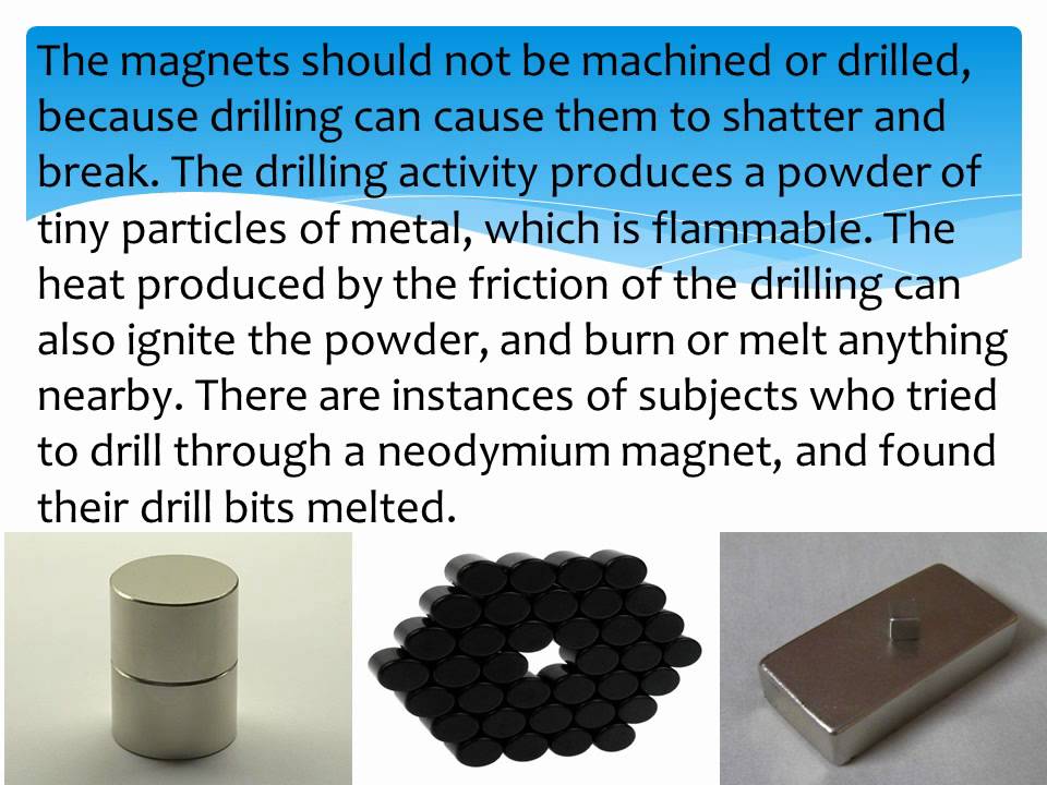 Can Neodymium Be Drilled And Machined YouTube