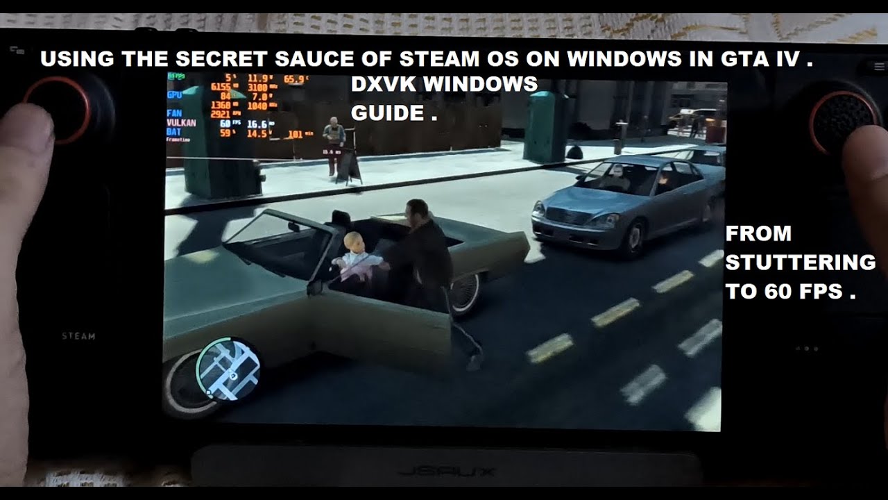 DXVK Windows Setup GTA IV Gameplay Direct3D9 vs DXVK From Stuttering to  60FPS