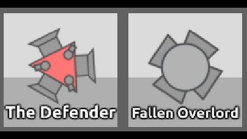 Diep.io [Sandbox] Defender and Overlord BOSS