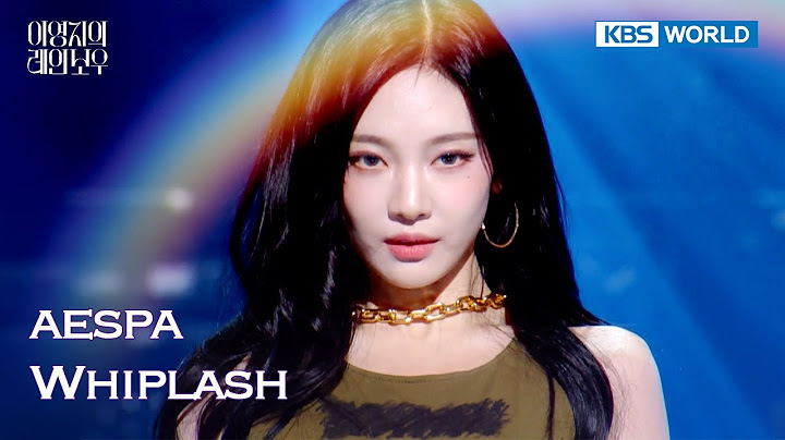 aespa - Whiplash (The Seasons) | KBS WORLD TV 241114