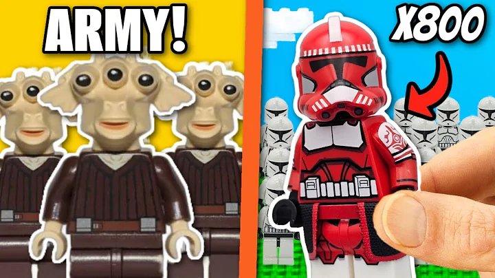 I built EVERY STAR WARS Army in LEGO!