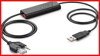 Poly (Plantronics + Polycom) Plantronics - Electronic Hook Switch APU-76 (Poly) - Cable for DECT and