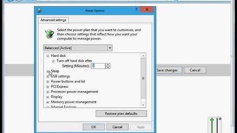 How to change the Power Plan for Microsoft Windows 8