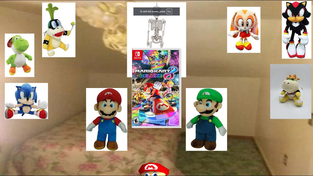Mario Vs Luigi in Mario Kart 8 Deluxe