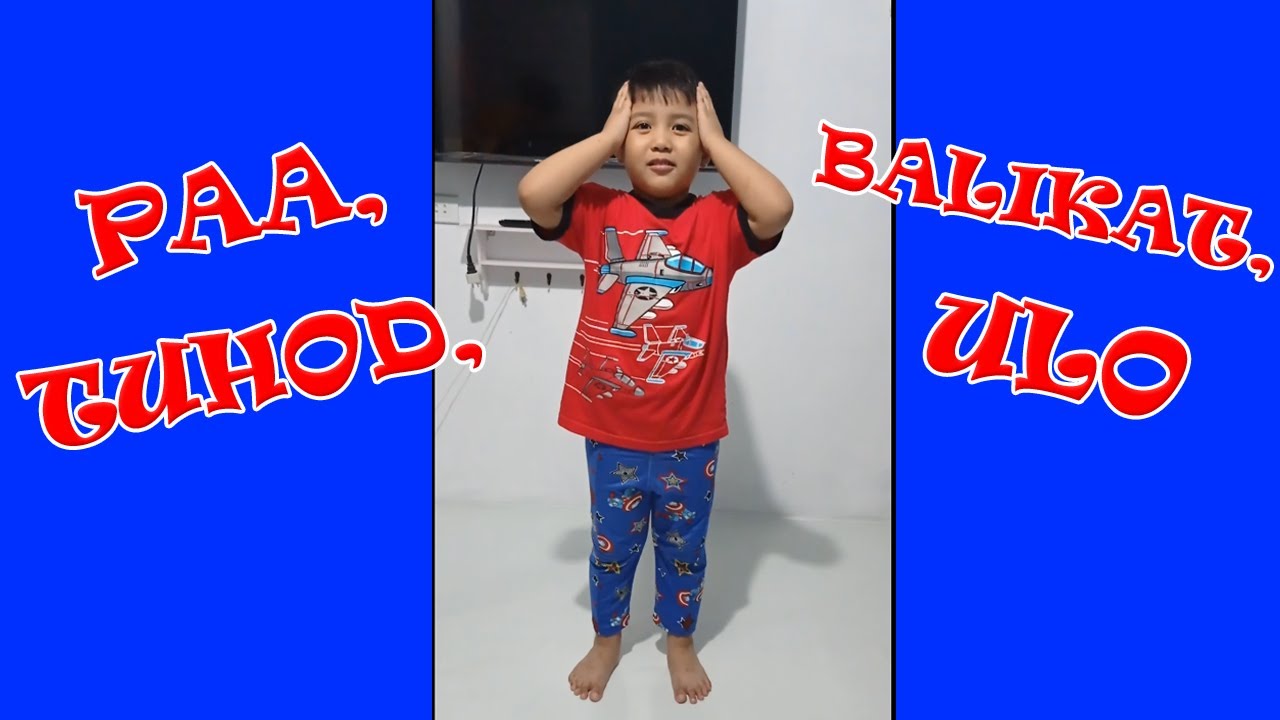 Paa Tuhod Balikat Ulo | Nursery Song | Johann TV - YouTube