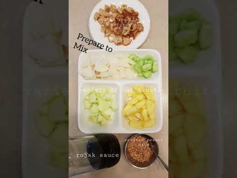 Chinese Rojak Ingredients