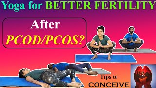 Top 10 Yogasana to get Pregnant | After PCOS/PCOD 