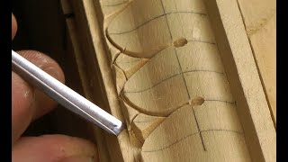 How to Carve Waterleaf  Moulding - 2  Final Cuts