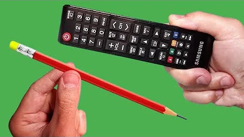 Few Know -Take a Common Pencil and Fix All Remote Controls in Your Home! How to Repair TV Remote!