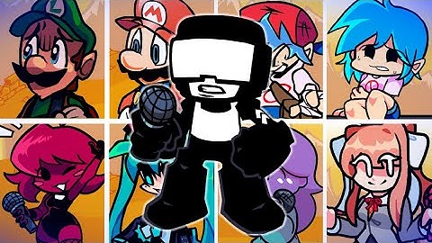 Guns But Every Turn a Different Character Sings 🎶 (FNF But Everyone Sing It)