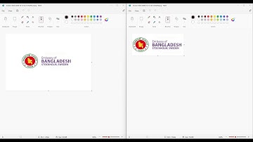 Resizing Image and Canvas using Microsoft Paint #windows #imageediting #imageresize