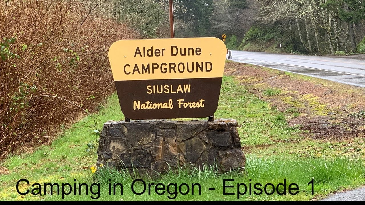 RV Dry Camping Oregon Camping Alder Dune Campground Siuslaw