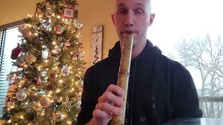 Trying new instruments: Shakuhachi