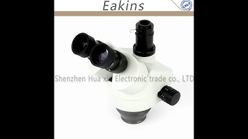 microscope camera Simul focal 3 5~90X Continuous Zoom Trinocular Stereo Microscope