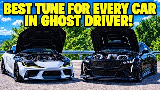 *NEW* BEST TUNE FOR EVERY CAR IN GHOST DRIVER...