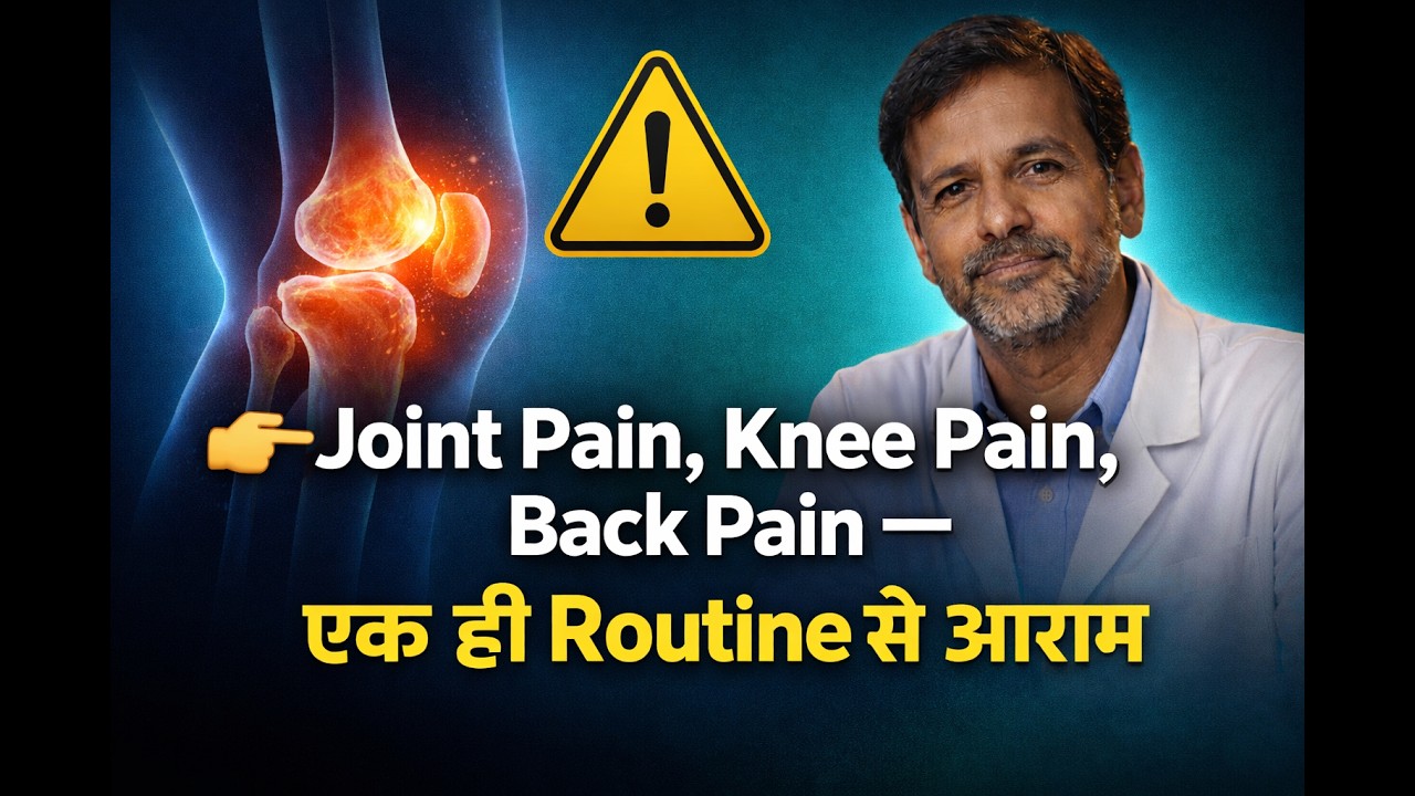 Joint Pain, Knee Pain, Back Pain — एक ही Routine से आराम