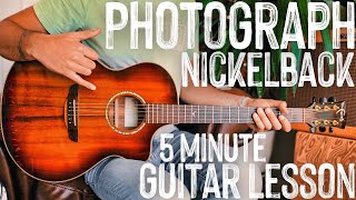 Photograph Nickelback Guitar Tutorial // Photograph Guitar Lesson 992