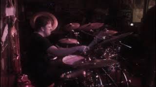 Steve Holmes drumming with Altered