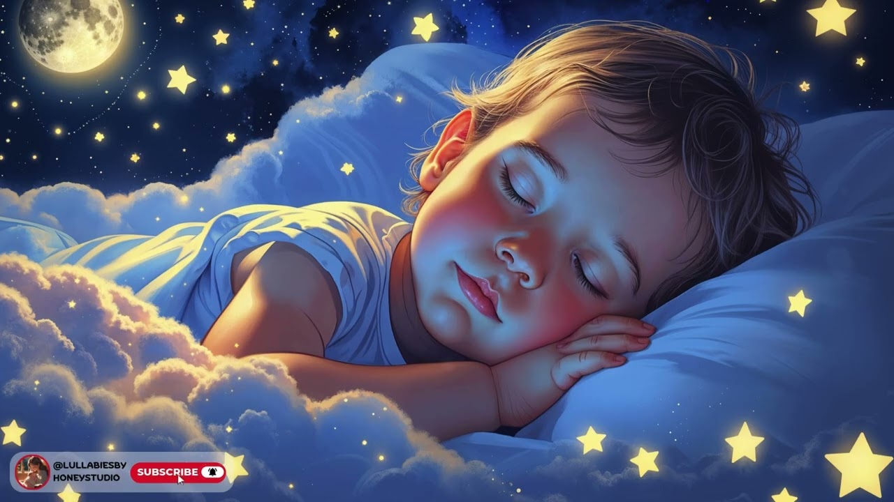 Soft Baby Lullaby Piano | Gentle, Warm Music for Peaceful Sleep 🤍🌙