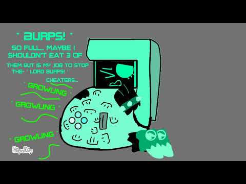 An arcade vore 3 cheaters ( very short animation )
