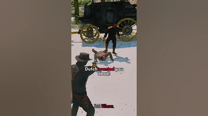 John Marston Kills Bill Williamson #rdr1 #shorts - DayDayNews