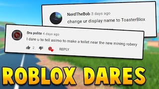 Funny ROBLOX Dares #4