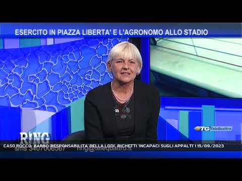 CASO ROCCO: BARBO 'RESPONSABILITA' DELLA LODI', RICHETTI 'INCAPACI SUGLI APPALTI' | 15/09/2023