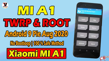 Install Official TWRP Recovery & ROOT on MI A1 Android 9 Pie After Aug-2020 Update No Data Wipe