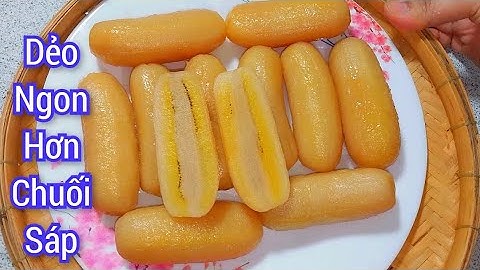 Cách LUỘC CHUỐI XIÊM Dẻo Ngọt Ngon Hơn Chuối Sáp Gấp 10 Lần