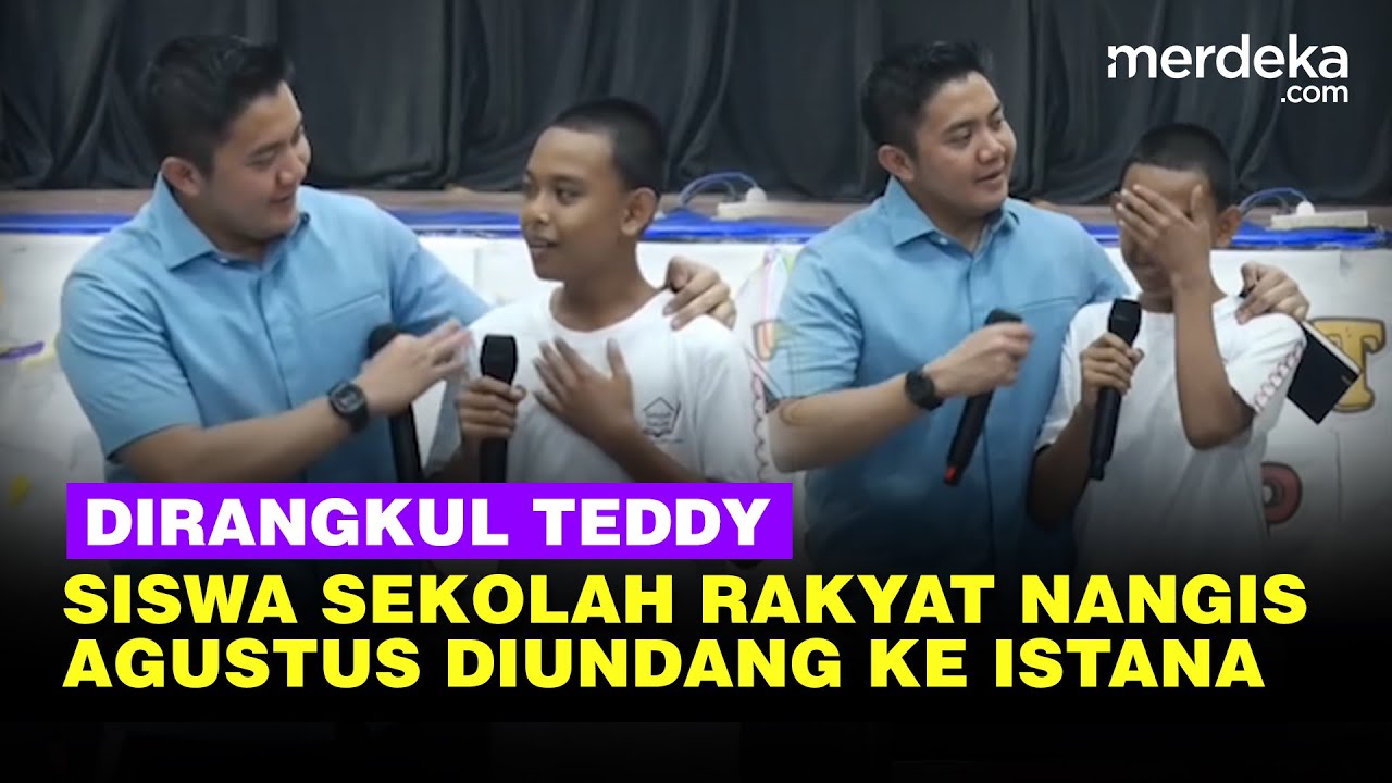 Tangis Haru Siswa Sekolah Rakyat Diundang Seskab Teddy ke Istana pada 17 Agustus