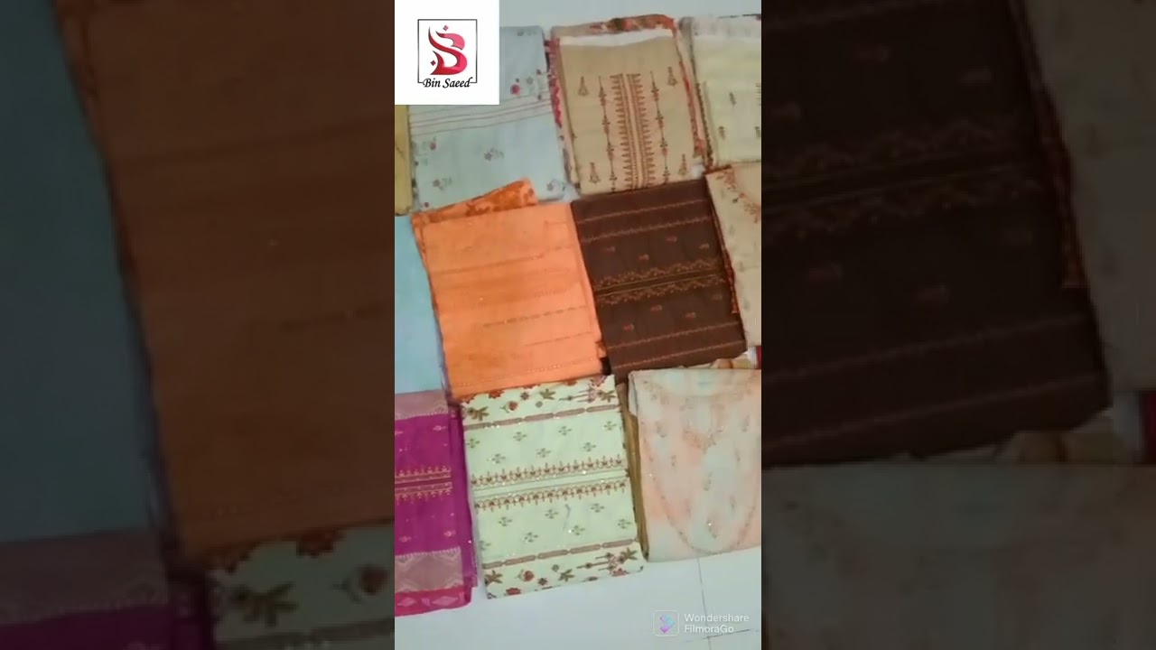 Binsaeed embroided shirt + cutwork dupatta