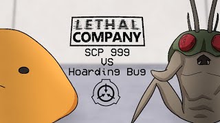 SCP 999 Vs Hoarding Bug | SCP x Lethal Company Animation