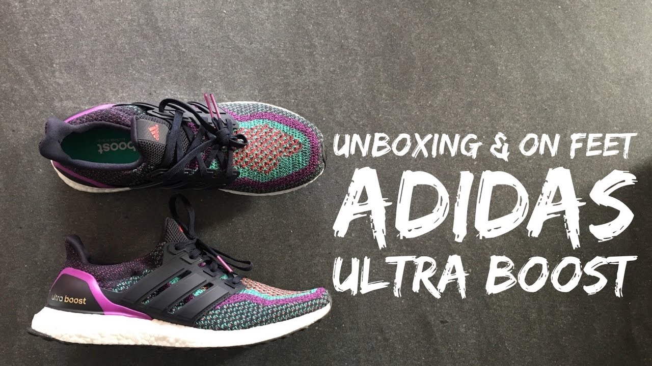 Adidas Ultra Boost 'Dark Grey' | UNBOXING & ON FEET | fashion shoes | 2016 | HD