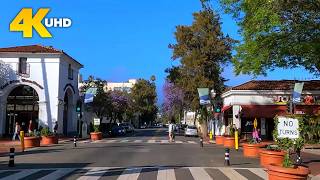 Santa Barbara California 4K Driving Tour | Explore California's Beautiful Coastal City