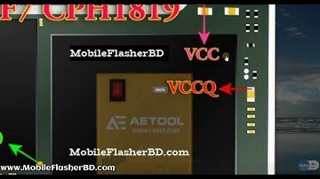 Oppo F7 CPH1819 ISP Pinout To Remove Pattern Lock And FRP by GSM Free Equipment
