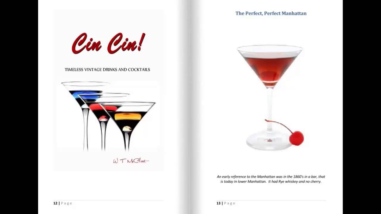 Vintage Cocktails, Vintage Drinks & Forgotten Cocktails