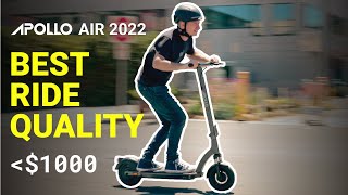 NEW Apollo Air 2022 is the SUV of Entry-Level Scooters - Review - YouTube