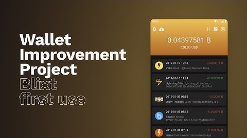 Wallet Improvement Project: Blixt first use review