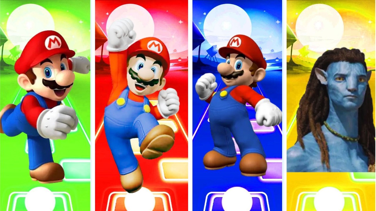 #227 #supermario, #avatar  Tiles Hop, Coffin Dance, Subscribe