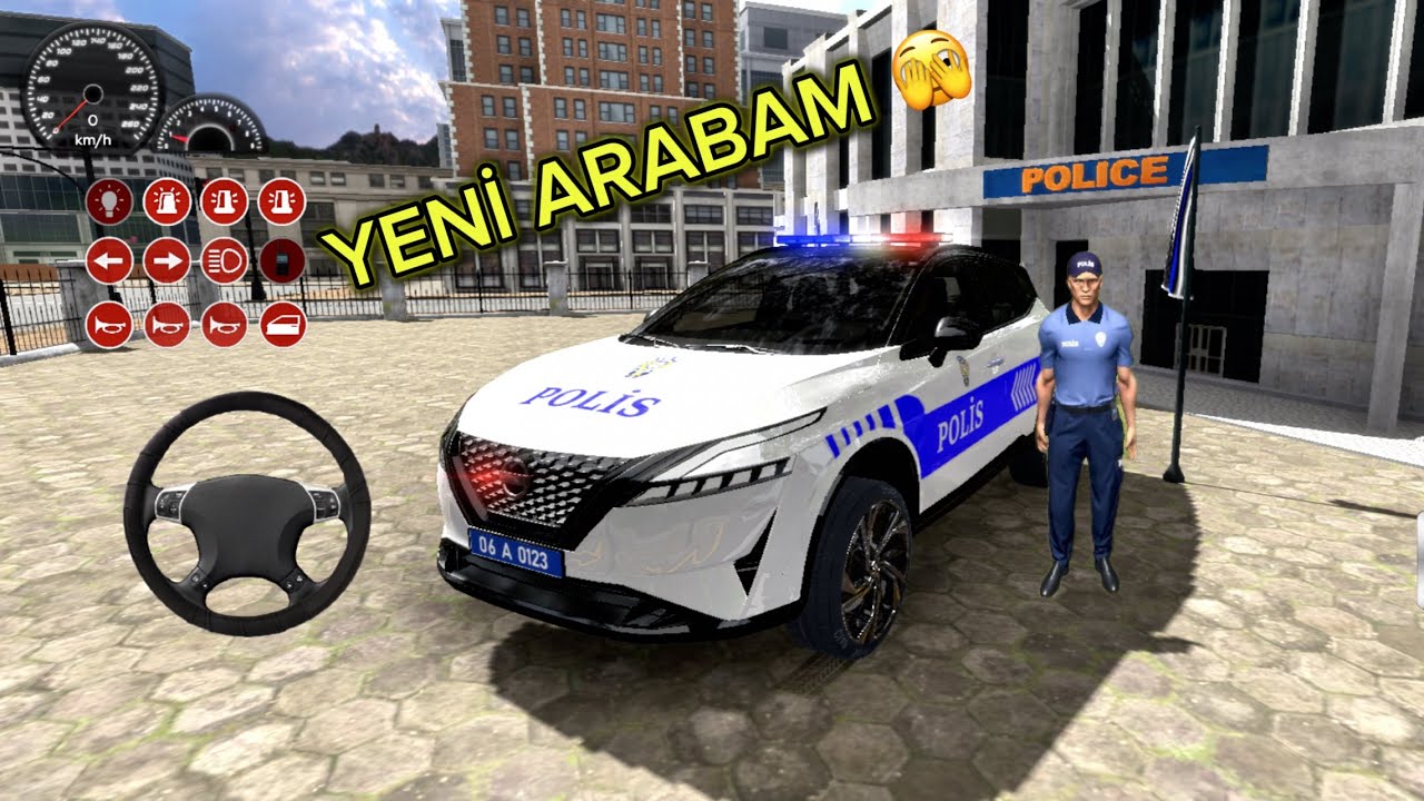 TÜRK POLİSİ OYNUNDA YENİ ARABAM NİSSAN QUSHQAİ!!! 