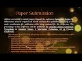 Call for paper -12th International Conference on Information Technology Convergence and Services